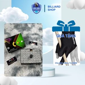 Nơ Bida Xám BiLLee 8A , [ 144 viên Nơ Xám ]